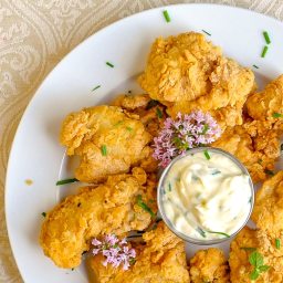 Chicken Fried Fish Nuggets