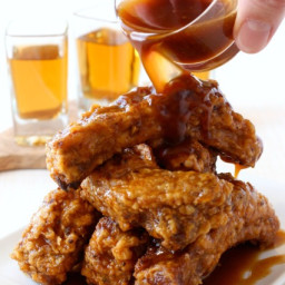 Chicken Fried Ribs with Whiskey Glaze