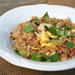 Chicken Fried Rice Recipe in the Rice Cooker!