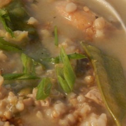 Chicken Jook with Lots of Vegetables Recipe