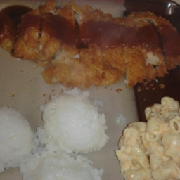 Chicken Katsu with Katsu Sauce (L&L Hawaiian Barbecue)