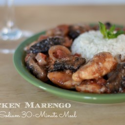 Chicken Marengo: A Low Sodium 30-Minute Meal