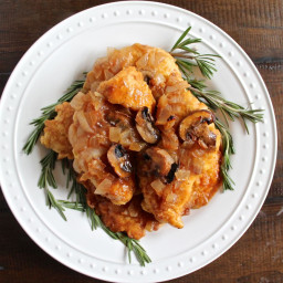Chicken Marsala (a Christmas Dinner you can make ahead of time)