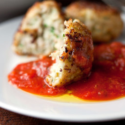 Chicken Meatballs, Italian Style