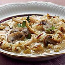Chicken, Mushroom, and Wild Rice Soup Recipe