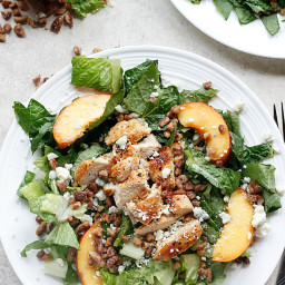 Chicken, Nectarine, and Gorgonzola Salad {Guest Post by Alaina Doyle Fabtas