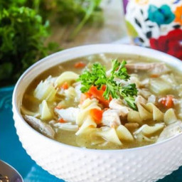 Chicken Noodle Soup - Easy Homemade