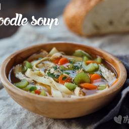 Chicken Noodle Soup from Scratch