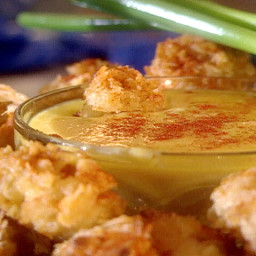 Chicken Nuggets with Honey Mustard Dipping Sauce
