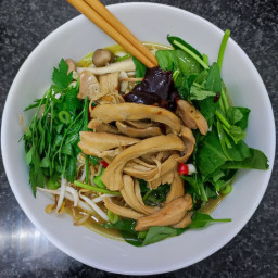 Chicken Pho (Pho Ga -Vietnamese chicken noodle soup)