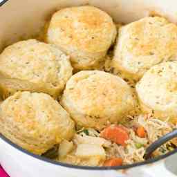 Chicken Pot Pie (with Biscuit or Classic Topping!)