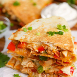 Chicken Quesadillas {Baked or Grilled!}