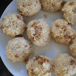Chicken Rice Balls (Onigiri)