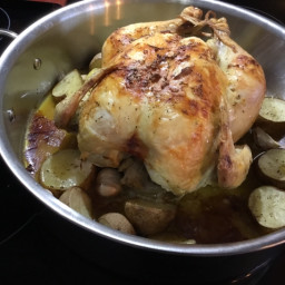 Chicken, roasted whole