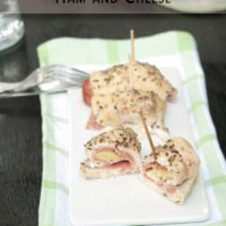 Chicken Roll ups with Ham and Cheese