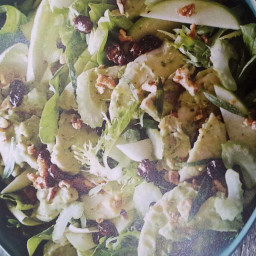 Chicken salad with avocado ranch dressing