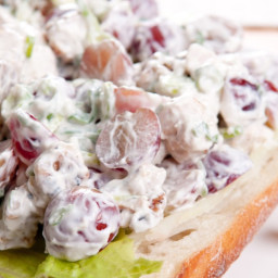Chicken Salad with Grapes and Walnuts