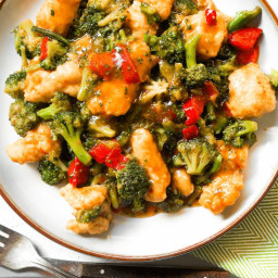 Chicken Satay with Vegetables