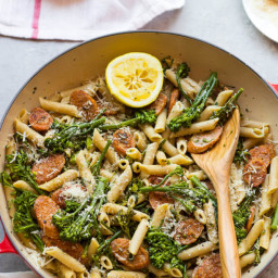 Chicken Sausage and Broccolini Pasta (7-Ingredients)