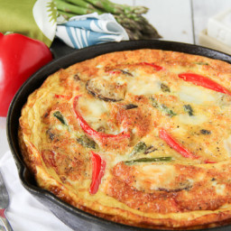 Chicken Sausage and Vegetable Frittata