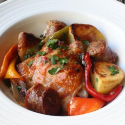 Chicken, Sausage, Peppers, and Potatoes Recipe