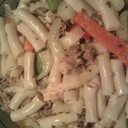 Chicken, Sausage & Sweet Peppers Pasta