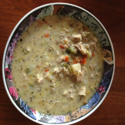 Chicken Soup Thai style