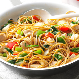 Chicken Stir-Fry with Noodles Recipe