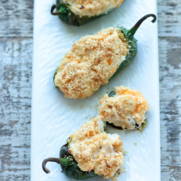 Chicken Stuffed Jalapeño Poppers - Low Carb