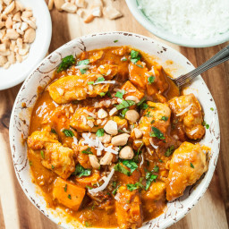 Chicken, Sweet Potato, and Coconut Stew