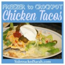 Chicken Tacos (Easy Crockpot Meal)