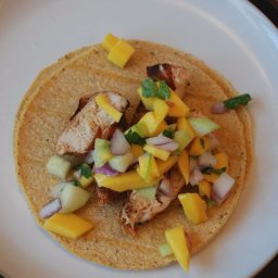 Chicken Tacos with Mango Salsa