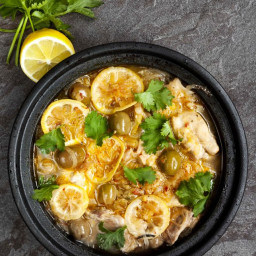 Chicken Tagine with Preserved Lemons