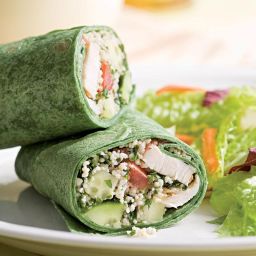 Chicken Tenders & Couscous Wrap with Fresh Herbs