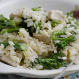 Chicken, Tenderstem and Rosemary Risotto