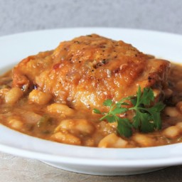 Chicken Thighs and BBQ Beans – My Recipe Reviews