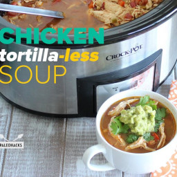 Chicken Tortilla-less Soup