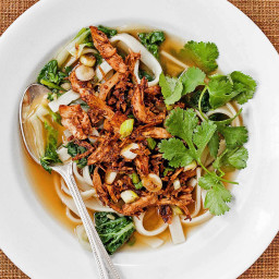 Chicken Udon Soup with Bok Choy
