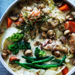 Chicken veloute stew recipe