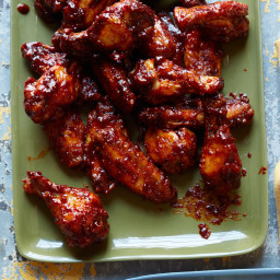 Chicken Wings with Angry Sauce