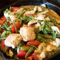 Chicken with Green Beans and Tomato