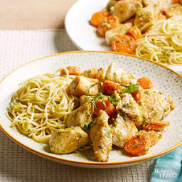 Chicken with Parmesan Noodles