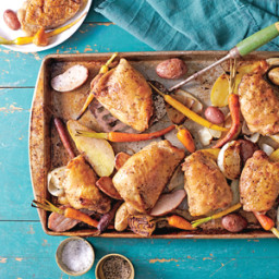 Chicken with Potatoes and Carrots