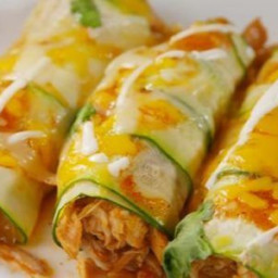Chicken Zucchini Enchiladas – Deliciously easy, healthy low carb Recipe
