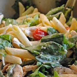 Chicken Caesar pasta salad recipe