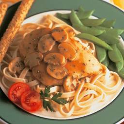 Chicken Marsala with Basil and Mushrooms