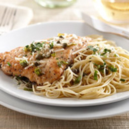 Chicken Piccata with Angel Hair