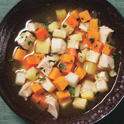 Chicken Soup with Root Vegetables