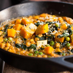 Chickpea and Butternut Squash Curry