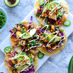 Chickpea and Cauliflower Tacos — Foodborne Wellness